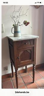 mooi antiek kastje met marmeren blad, Ophalen