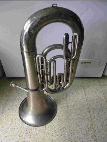 Bas Tuba C.Mahillon, Musique & Instruments, Enlèvement ou Envoi, Utilisé, Tuba en Mi