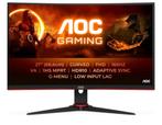 AOC C27G2E - Full HD Curved Gaming Monitor - 165hz - 27 inch, Informatique & Logiciels, Moniteurs, Enlèvement ou Envoi, Comme neuf