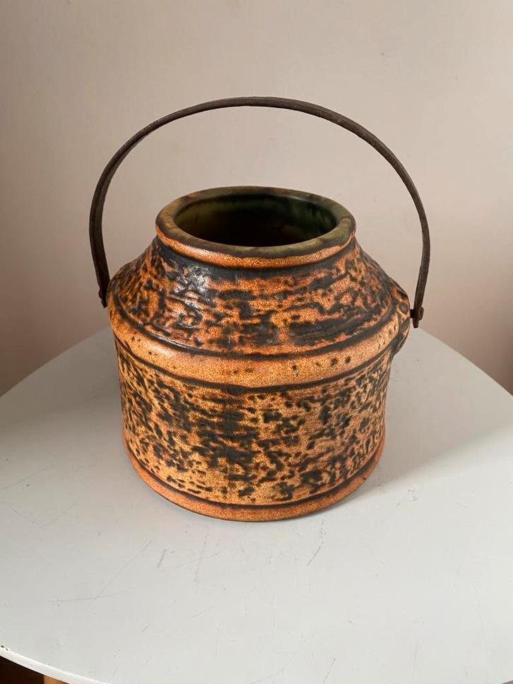 Jasba vintage vaas uit West-Duitsland, Antiek en Kunst, Antiek | Keramiek en Aardewerk, Ophalen of Verzenden