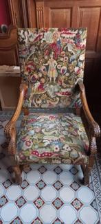 fauteuil voltaire tapisserie à restaurer, Antiquités & Art, Enlèvement