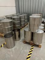 Inox vaten 60 liter en 200 liter, Tuin en Terras, Ophalen