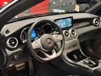 Mercedes-Benz C180 Cabrio AMG-Line - 12 Mnd Garantie, Auto's, 4 zetels, 1497 cc, Cabriolet, Zwart