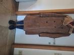 Mantel bruin lamswol Pardessus maat 42 44, Kleding | Dames, Jassen | Winter, Bruin, Maat 42/44 (L), Zo goed als nieuw, Ophalen