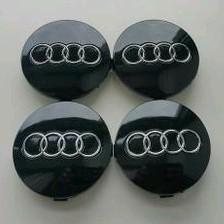 4x 60 mm A3 A4 A5 A6 A8 audi naafdoppen 4B0601170