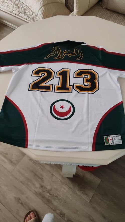 Jersey Vintage ALGÉRIE  manches courtes, Sport en Fitness, Voetbal, Nieuw, Shirt, Maat L, Ophalen of Verzenden