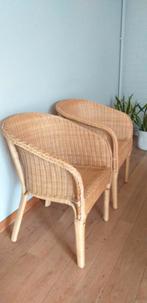 2 rieten stoelen, Ophalen, Zo goed als nieuw, Stoel(en)