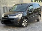 Citroën Berlingo Lichtevracht met 3 zit! 1.6hdi 90pk, Voorwielaandrijving, Euro 5, Stof, Zwart
