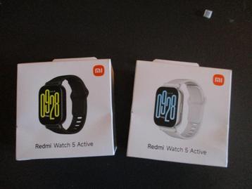 Redmi Watch 5 Active Matte noir ou blanc > 18.-/1pc. beschikbaar voor biedingen