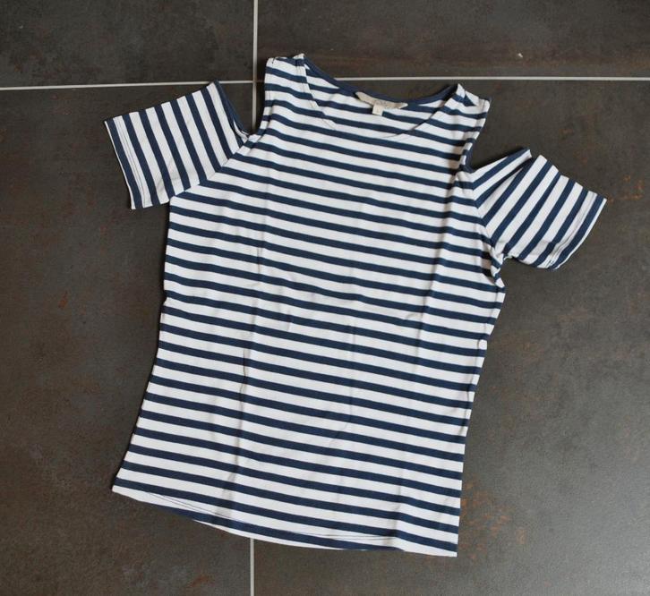 T‑shirt ligné CKH – Taille S, Kleding | Dames, T-shirts, Zo goed als nieuw, Maat 36 (S), Overige kleuren, Ophalen