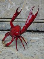 Een bronzen krab van natuurlijke grootte van Colors, Antiek en Kunst, Ophalen, Brons