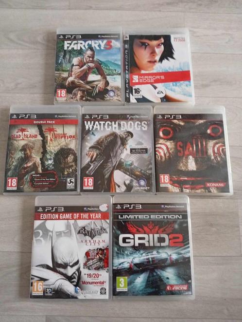 Jeux pS3, Games en Spelcomputers, Games | Sony PlayStation 3, Zo goed als nieuw, Ophalen