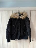 Zwarte winterjas, Kleding | Dames, Ophalen of Verzenden, Zo goed als nieuw, Maat 38/40 (M)