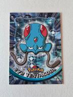 Ruilkaart Topps Pokémon #72 Tentacool AN, Gebruikt, Losse kaart
