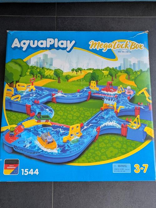 Aquaplay mega lockbox 1544, Kinderen en Baby's, Speelgoed | Bouwstenen, Gebruikt, Ophalen