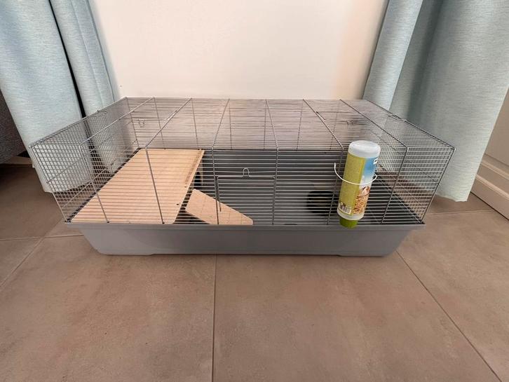 Hok te koop, Dieren en Toebehoren, Knaagdieren en Konijnen | Hokken en Kooien, Zo goed als nieuw, Kooi, Minder dan 60 cm, 75 tot 110 cm