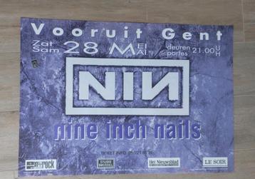 Concert poster Nine Inch Nails beschikbaar voor biedingen