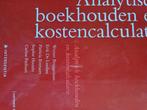 Analytisch boekhouden en kostencalculatie - AFI, Boeken, Diverse auteurs, Hogeschool, Alpha, Ophalen