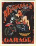 Motorhead garage Pin Up Girl sticker #122, Envoi, Neuf