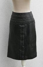 Jolie jupe en cuir véritable 38S, Comme neuf, Noir, Taille 38/40 (M), Asos