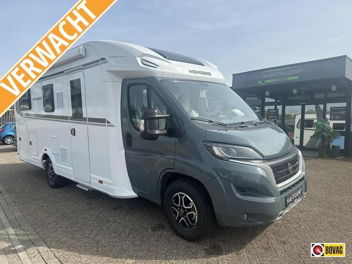 Weinsberg CaraSuite 700 ME Ensuite bad zonder hefbed, Caravans en Kamperen, Mobilhomes, Bedrijf, Half-integraal, Overige merken