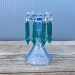 Victorian style glazen kandelaar, Antiek en Kunst, Ophalen of Verzenden, Glas