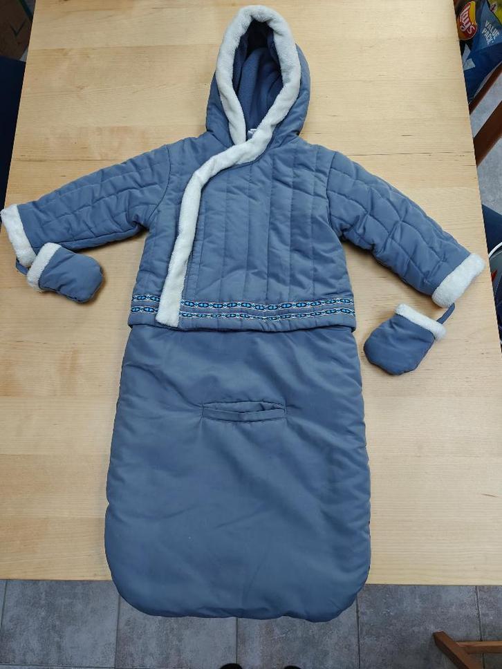 Winterjas met voetenzak maat 92, Kinderen en Baby's, Kinderkleding | Maat 92, Zo goed als nieuw, Jongen of Meisje, Jas, Ophalen of Verzenden