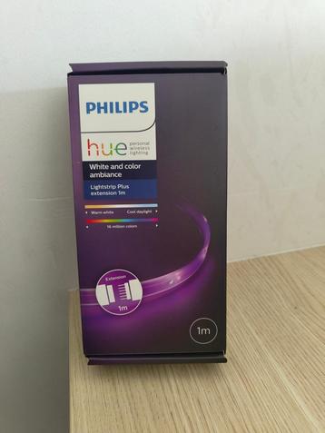 Philips Hue Lighstrip Plus extension 1m, Enlèvement ou Envoi, Neuf, Lightstrip