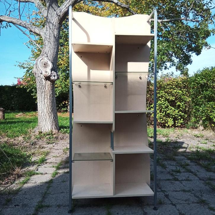 Vitrinekast, Huis en Inrichting, Kasten | Vitrinekasten, Gebruikt, 150 tot 200 cm, 50 tot 100 cm, 25 tot 50 cm, Met plank(en)