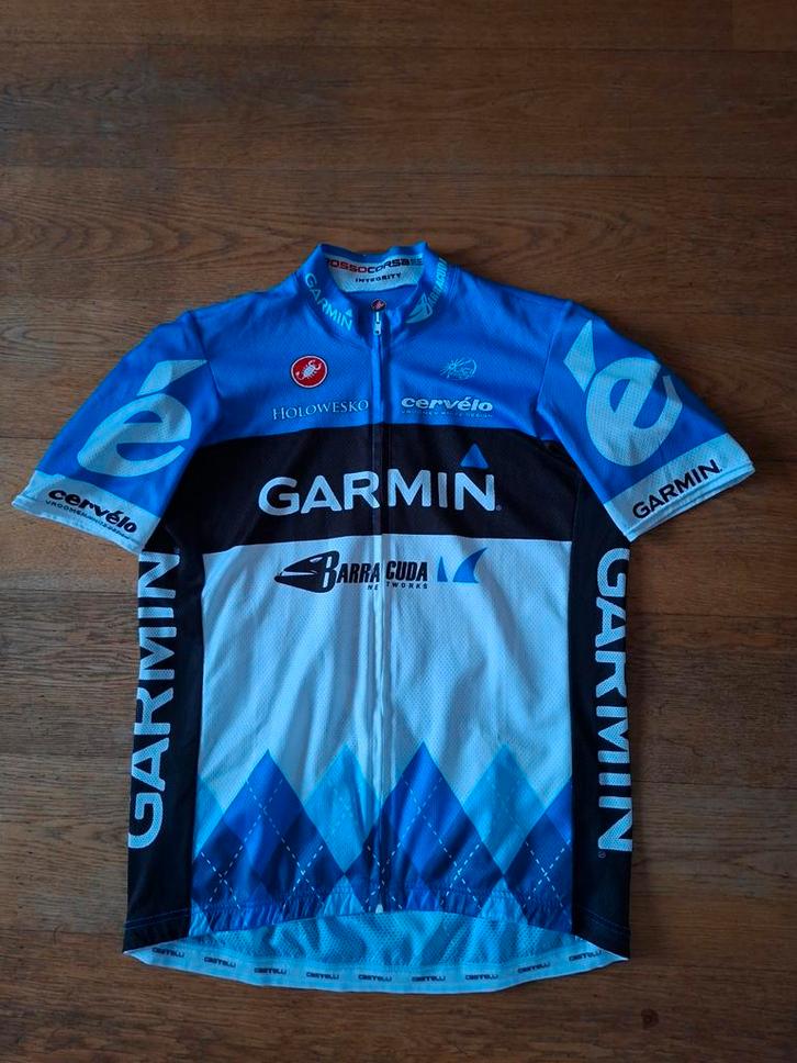 Castelli Garmin Fietsshirt XL, Fietsen en Brommers, Fietsaccessoires | Fietskleding, XL, Verzenden