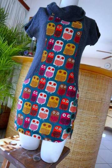 vintage dressing uilen jurk 1999 beschikbaar voor biedingen