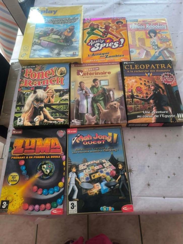 pc-cd-rom-spellen, Games en Spelcomputers, Games | Pc, Zo goed als nieuw, Vanaf 3 jaar, Ophalen of Verzenden