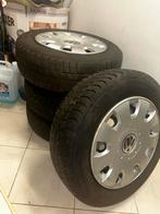Kit pneus 4 saisons Uniroyal 195/65 R15 sur jantes et VW, Auto-onderdelen, Banden en Velgen, Ophalen, Gebruikt, 15 inch, All Season