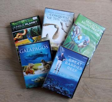 15 DVD David Attenborough BBC natuur New! Nieuw! beschikbaar voor biedingen
