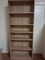 Bibliothèque IKEA, motif chêne, 80x28x202 cm, Ophalen, 200 cm of meer, 50 tot 100 cm, Zo goed als nieuw