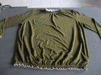 kaki kleurige dames blouse, Kleding | Dames, Blouses en Tunieken, Ophalen, Maat 46/48 (XL) of groter, Enjoy, Zo goed als nieuw