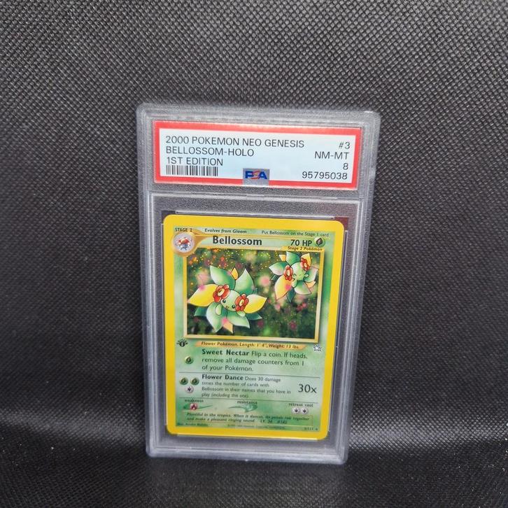 Bellossom Holo 1ère édition Neo Genesis PSA 8, Hobby & Loisirs créatifs, Jeux de cartes à collectionner | Pokémon, Enlèvement ou Envoi