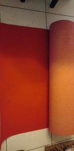 Rode loper, Maison & Meubles, Ameublement | Tapis & Moquettes, Rouge, 200 cm ou plus, Enlèvement, Utilisé