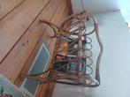 Vintage rotan krantenbakje, Huis en Inrichting, Woonaccessoires | Krantenbakken en Lectuurbakken, Ophalen of Verzenden, Zo goed als nieuw