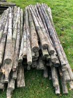 Houten weide palen 250cm x 6 cm, Ophalen, Gebruikt, 250 cm of meer, Palen