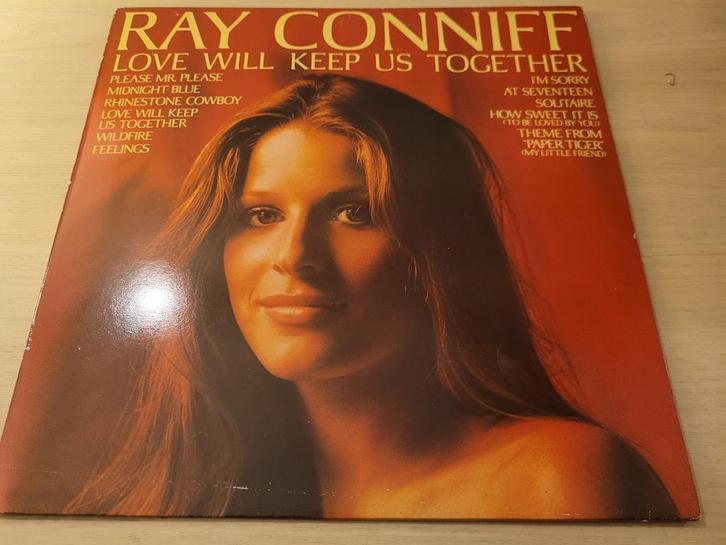 Disque vinyl 33 tours Ray Conniff – Love Will Keep Us Togeth, Cd's en Dvd's, Vinyl | Jazz en Blues, Zo goed als nieuw, Jazz, 1960 tot 1980