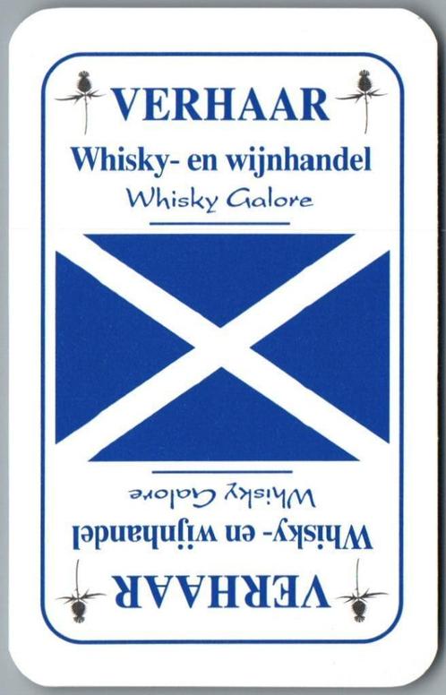 speelkaart - LK12041 - Whisky Galore (Verhaar), Verzamelen, Speelkaarten, Jokers en Kwartetten, Zo goed als nieuw, Speelkaart(en)