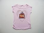 Roze t-shirt met speciale rug, Kleding | Dames, Ophalen of Verzenden, Roze, Zo goed als nieuw, Maat 36 (S)