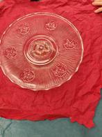 Glazen taartschotel, Huis en Inrichting, Ophalen of Verzenden, Zo goed als nieuw