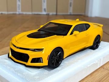 Chevrolet Camaro ZL1 geel AutoArt 1:18 nieuw in doos ovp beschikbaar voor biedingen