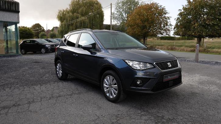 Seat Arona 1,0TSI 2020 Automaat-GPS-Cruise-Leder Alcantara, Autos, Seat, Entreprise, Achat, Arona, ABS, Airbags, Air conditionné