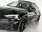 Audi A5 SPORTBACK 2.0TDi S-LINE-1ERPRO-COCKPIT-T.O-CAMERA, Auto's, Automaat, 4 zetels, Gebruikt, Zwart