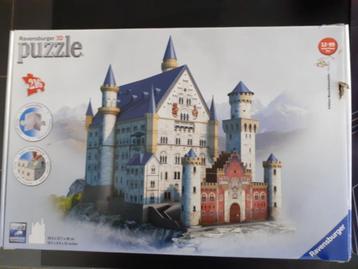 3Dpuzzel Slot Neuschwanstein beschikbaar voor biedingen