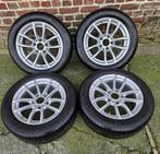 4 Bmw 1-serie velgen met 205 55 R16 + sensoren, Auto-onderdelen, Ophalen, Gebruikt, 16 inch, Banden en Velgen