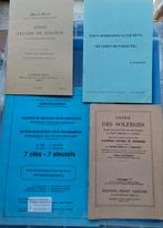 Lot de 8 solfèges plusieurs clés, Muziek en Instrumenten, Bladmuziek, Ophalen, Zo goed als nieuw